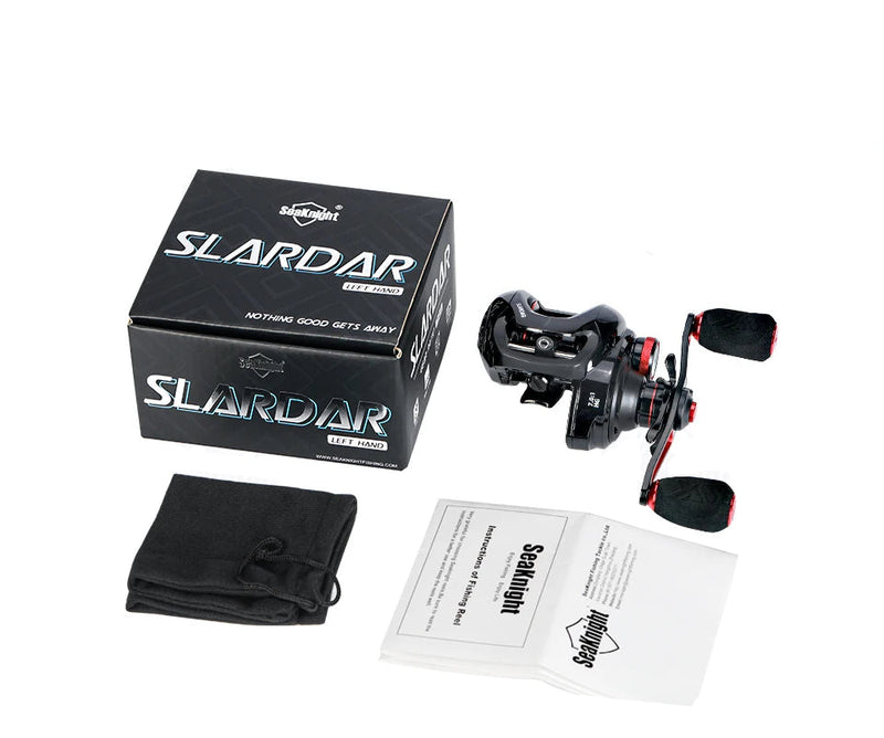 Carrete SeaKnight SLARDAR 7.0:1 / 8.0:1 con freno magnético y arrastre 18LB