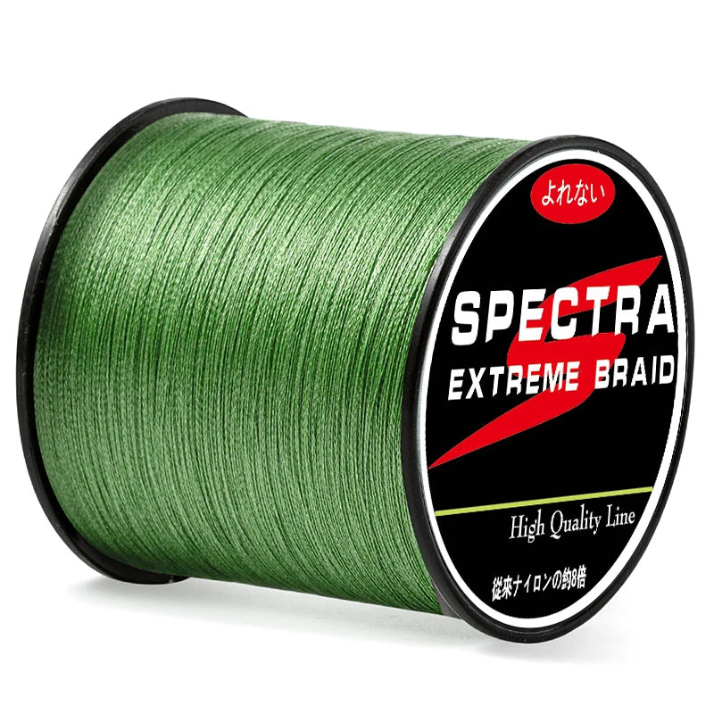 Soloking Línea de Pesca Trenzada PE 300m Multifilamento 10-80LB