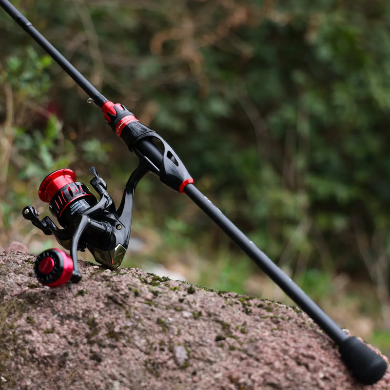 Caña Sougayilang spinning/casting 2.1m, 4 secciones, carbono ultraligero, isca 0.8-5g