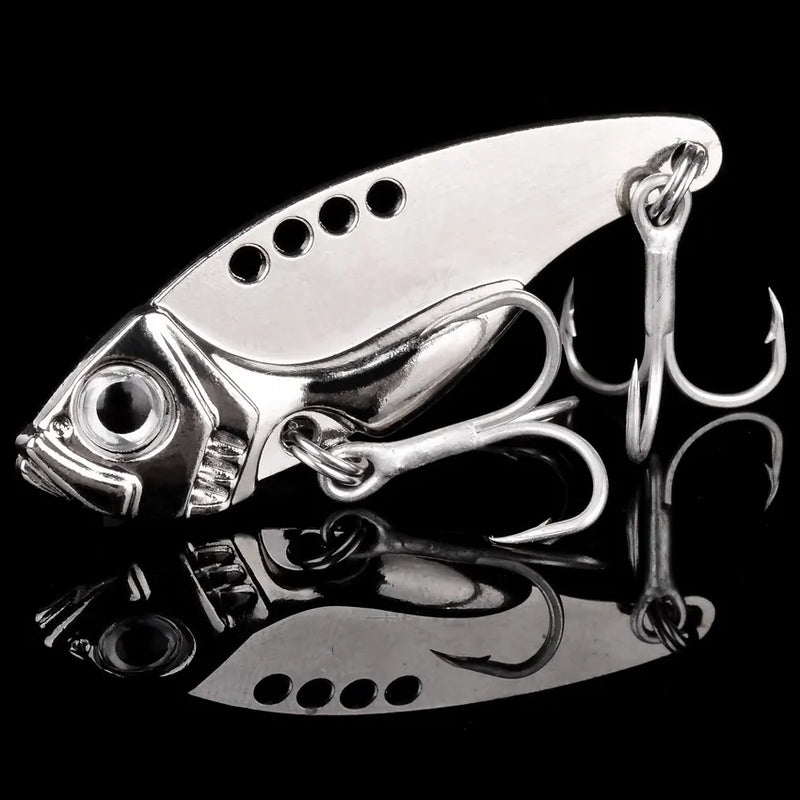 Set de 5 señuelos metálicos VIB Aorace con caja, 3g a 20g, tipo crankbait y swimbait