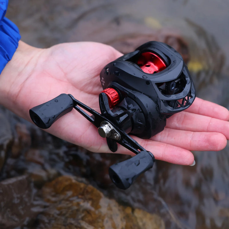 Carrete y caña Sougayilang 1.8-2.4m telescópica con línea y carrete 9000-12000 para pesca en mar