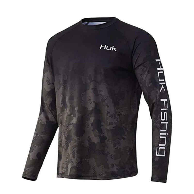 Camisa de Pesca Hombre Manga Larga UV Secado Rápido Verano