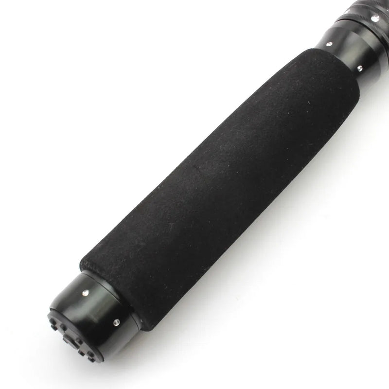 Caña de pescar telescópica 1.5-3.0m, ultraligera, portátil, fibra de carbono, ideal para viaje