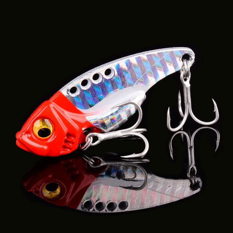 Set de 5 señuelos metálicos VIB Aorace con caja, 3g a 20g, tipo crankbait y swimbait