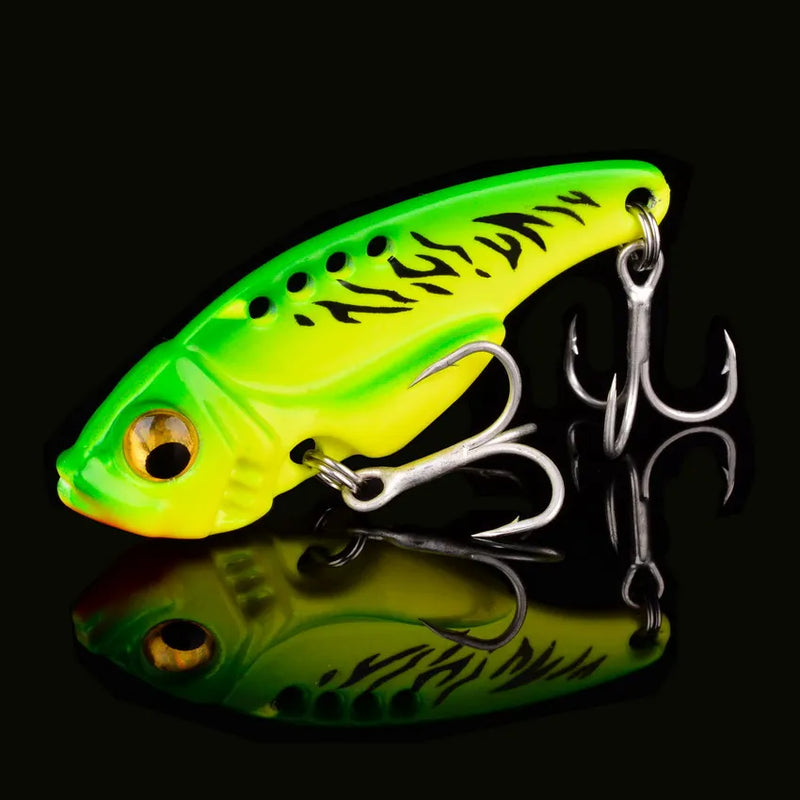 Set de 5 señuelos metálicos VIB Aorace con caja, 3g a 20g, tipo crankbait y swimbait