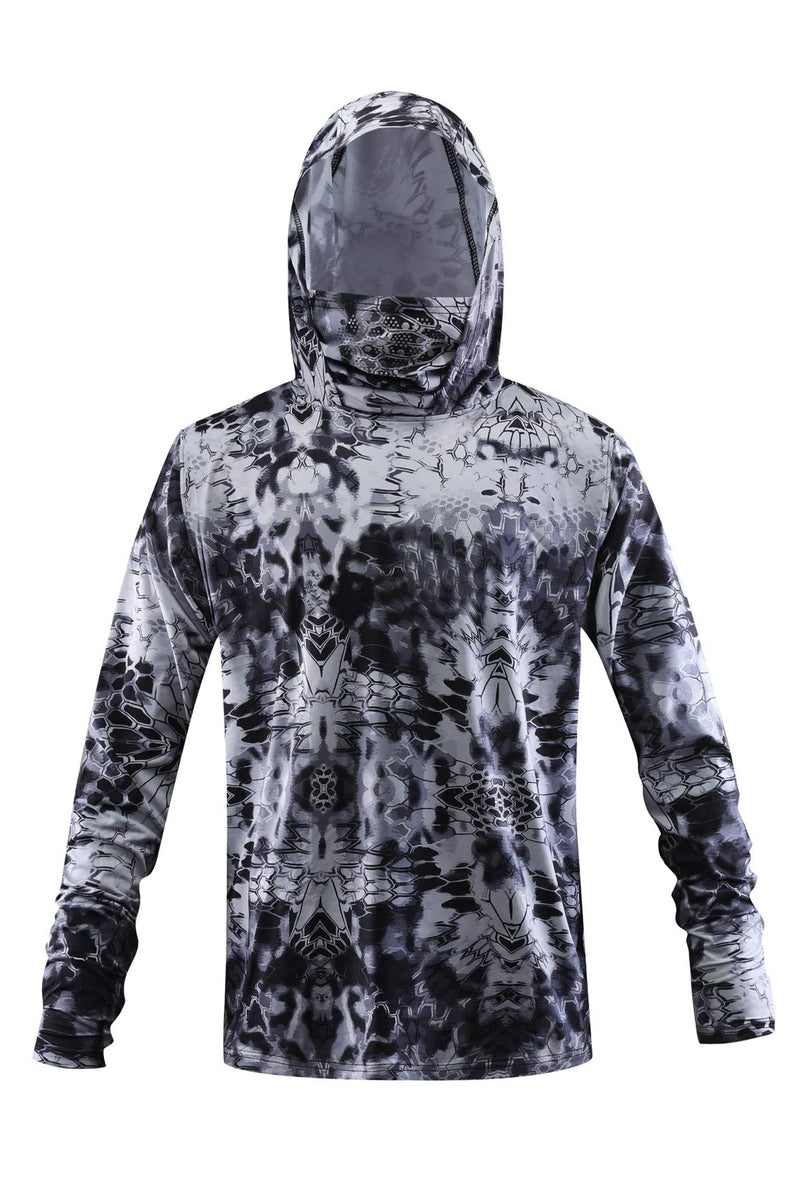 Camisa de Pesca con Capucha y Protección UV Hombre Verano 2025