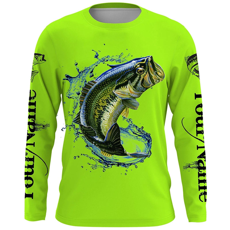 Camiseta Hombre Manga Larga Estampada Secado Rápido Deportiva