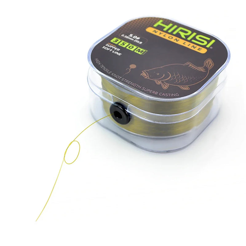 Hirisi Línea Monofilamento 350m Nylon Japonés 12-20LB Carpa