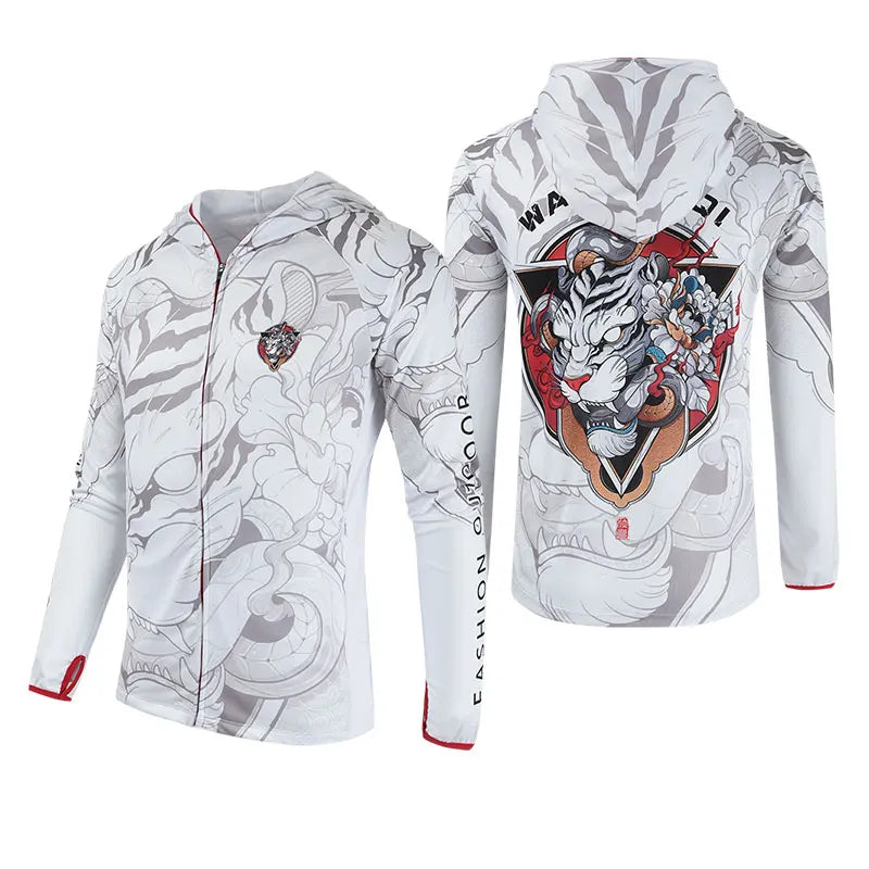 Camisa de Pesca Sougayilang Anti-UV UPF 50+ Secado Rápido Hombre