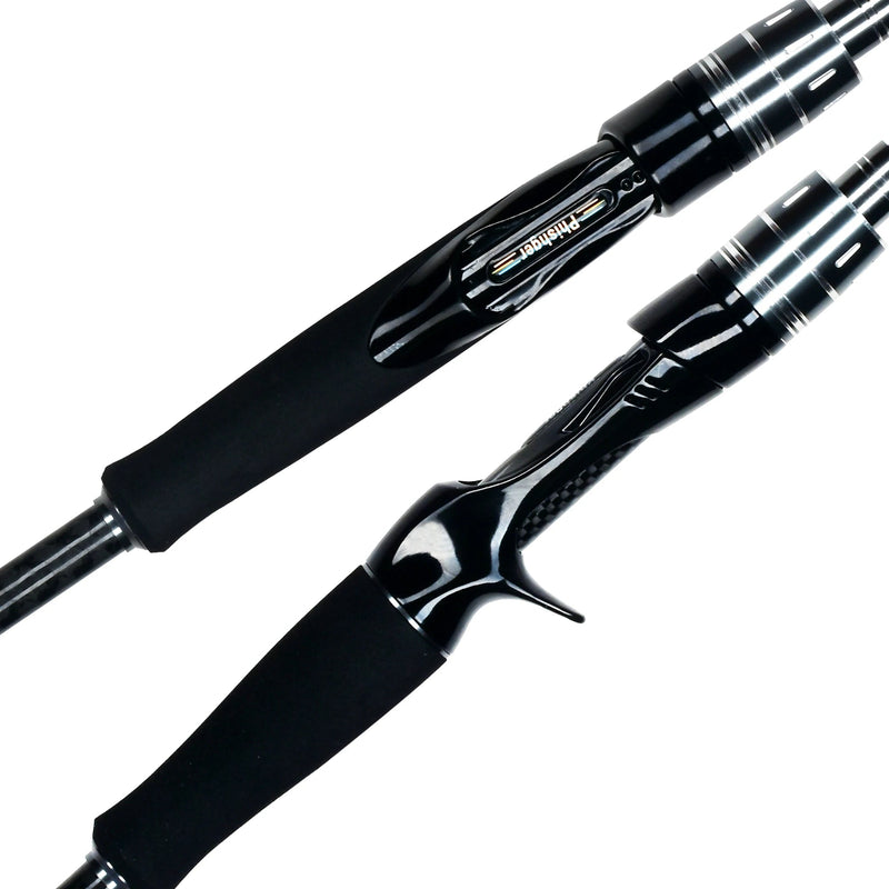 Caña Maximus spinning/casting 1.8m a 3.0m, carbono 30T, anillas FUJI, viaje, L/M/ML