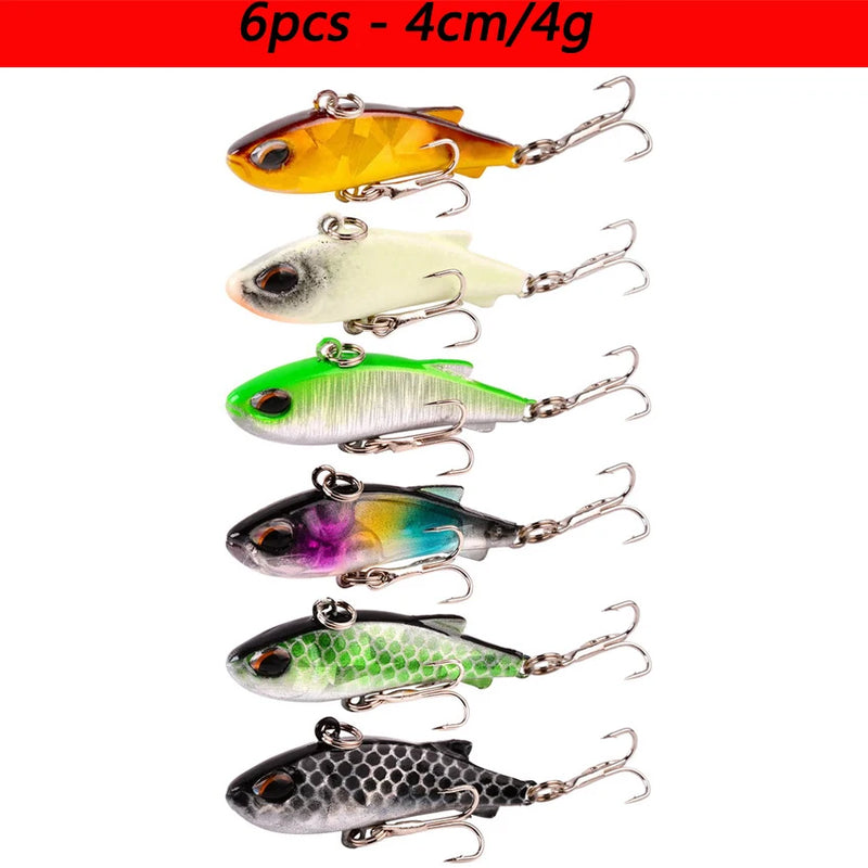 Kit de señuelos duros tipo minnow Misto, crankbait con ojos 3D para carpa y pesca ligera