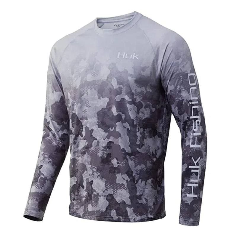 Camisa de Pesca Hombre Manga Larga UV Secado Rápido Verano
