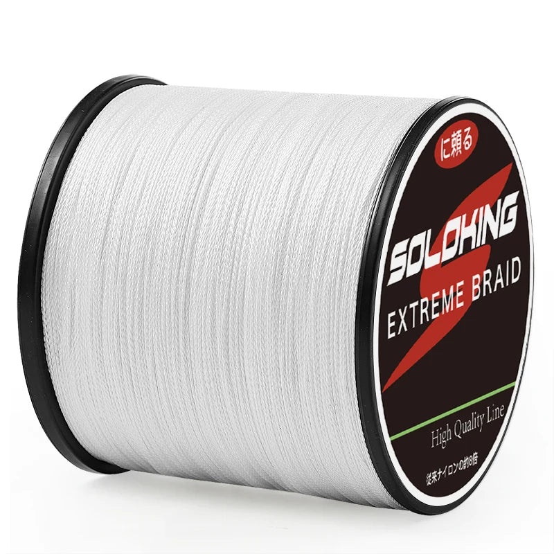 Soloking Línea de Pesca Trenzada PE 300m Multifilamento 10-80LB
